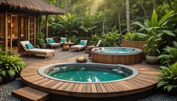 Comment aménager un espace détente avec un spa extérieur