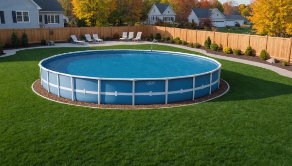 Comment hiverner sa piscine hors-sol pour la protéger du gel