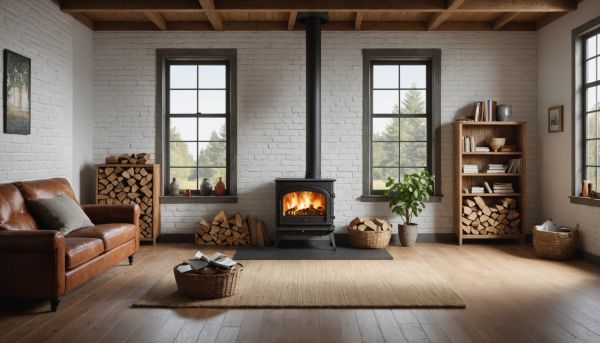 Installer des panneaux isolants derrière son poêle à bois