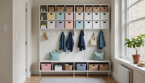 Les casiers muraux optimisent l espace de rangement restreint