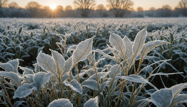 Pourquoi protéger les plantes fragiles sous un voile d hiver